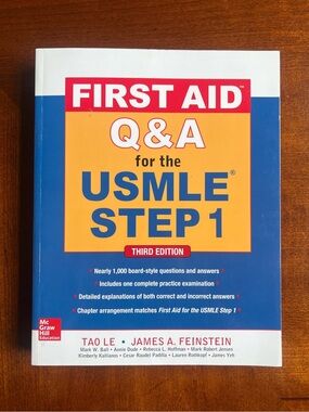 First Aid Q&A for the USMLE Step 1 Third Edition